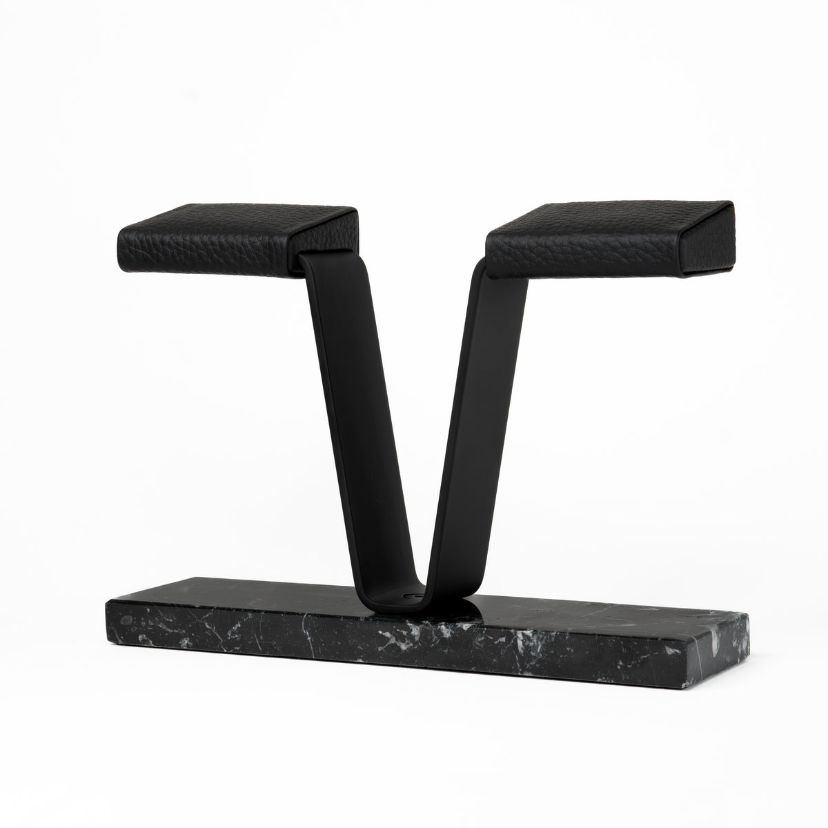 Gullwing Watch Stand - Black/Black