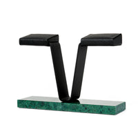 Gullwing Watch Stand - Green/Black