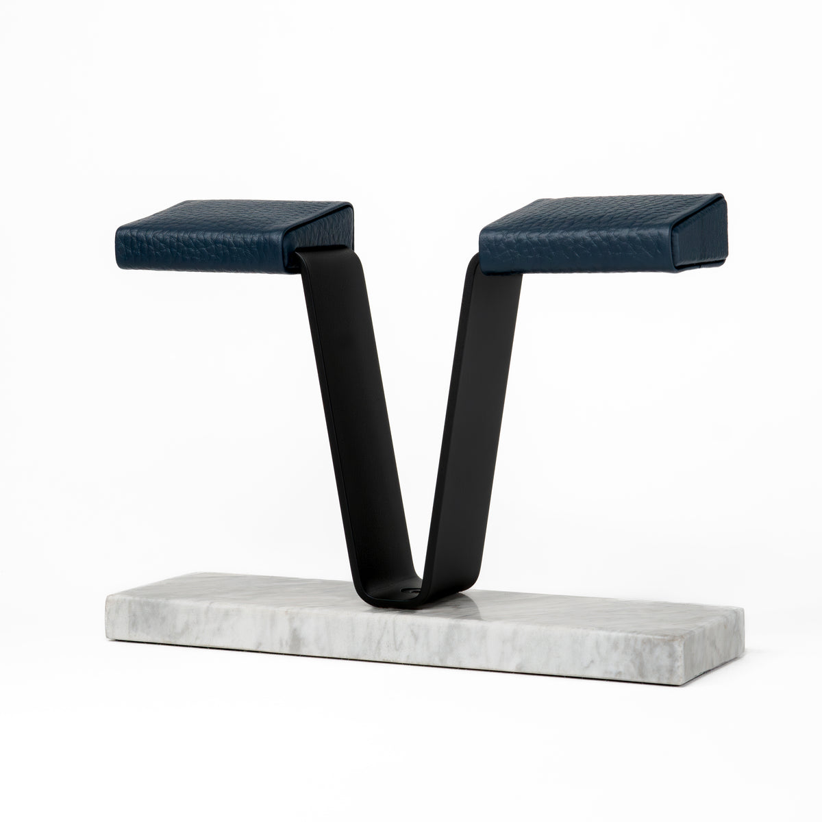 Gullwing Watch Stand - Grey/Blue